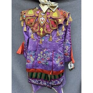 NWT Disney Med 7-8 Alice Through the Looking Glass Deluxe Girls Costume Disguise